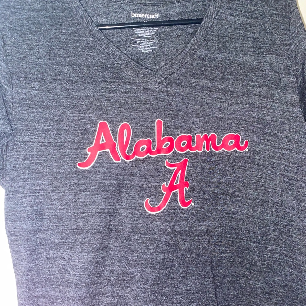 Gray, medium, Alabama, short sleeve